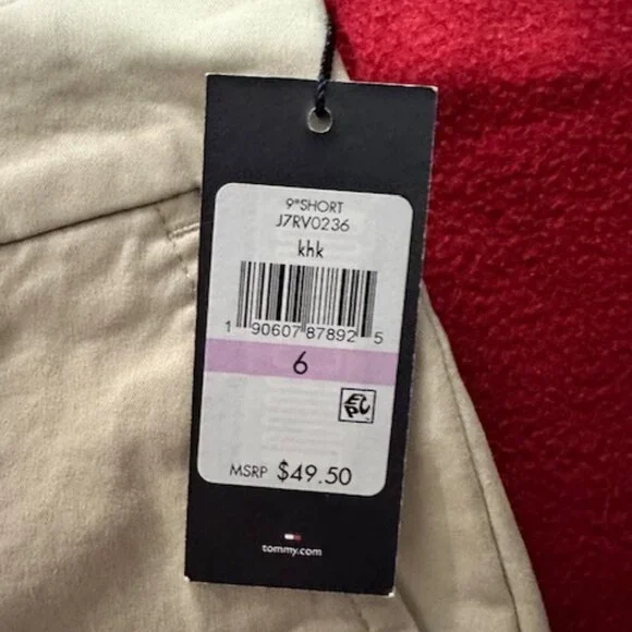 Tommy Hilfiger Hollywood Bermuda Shorts - Sz 6 - NWT - Picture 5 of 14